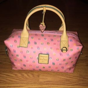 Dooney & Bourke signature small duffel pastel